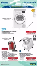 Gazetka promocyjna Metro - Wochen-Angebote Gastro - Gazetka - ważna od 06.12 do 06.12.2025 - strona 17 - produkty: angebot, auer, auto, beutel, bodensauger, eis, elle, flasche, leine, lenor, lenor weichspüler, Metro, metro gastro, reis, Schere, sonderposten, staubbeutel, teller, Ti, topf, Trockner, wärmepumpentrockner, waschmittel, weichspüler