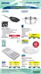 Gazetka promocyjna Metro - Wochen-Angebote Gastro - Gazetka - ważna od 06.12 do 06.12.2025 - strona 18 - produkty: angebot, auer, backofen, braten, Bratentopf, dessert, Dessertteller, edelstahl, eis, elle, geschirr, herdarten, LG, Metro, metro gastro, mikrowelle, Ofen, pfanne, reis, spülmaschinen, tee, Teelicht, teelichte, teller, Ti, tiefpreis, topf