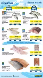 Gazetka promocyjna Metro - Wochen-Angebote Gastro - Gazetka - ważna od 06.12 do 06.12.2025 - strona 5 - produkty: Abtei, angebot, angebote, aqua, Dorade, dorade royal, eis, elle, ente, filet, fisch, fischtheke, fleisch, forelle, frischfisch, Gänsebrust, grill, gulasch, hafer, lachs, lamm, lammlachse, Metro, rel, Rotbarsch, rotbarschfilet, Saibling, schnitten, Seesaiblingsfilet, Ti, topf, Wild, Zander