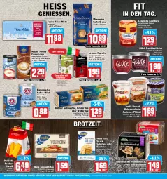 Gazetka promocyjna Hit - Prospekte - Gazetka - ważna od 12.11 do 12.11.2022 - strona 9 - produkty: aufstrich, bärenmarke, Becher, Belmandel, beutel, bio, brot, Cap, cappuccino, cin, eis, espresso, frucht, fruchtaufstrich, grüner tee, kaffee, konfitüre, krüger, landliebe, lavazza, mac, mandel, Meßmer, mestemacher, milch, mövenpick, nespresso, nuss, nusspli, Pumpernickel, reis, ritter, sandwich, snack, Spezi, Tchibo, tee, Ti, wasa, zentis, ZTE