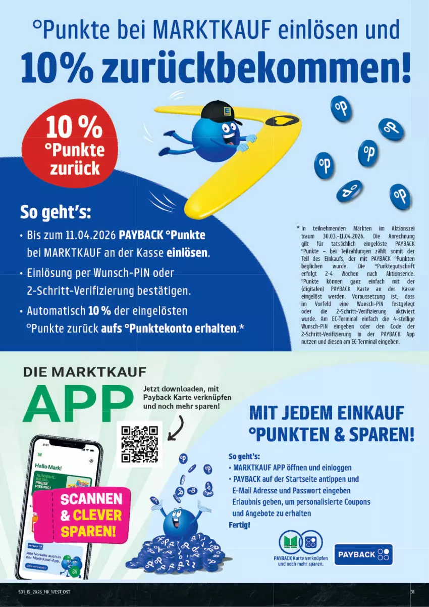 Aktueller Prospekt Marktkauf - Prospekt - von 05.04 bis 11.04.2026 - strona 31 - produkty: angebot, angebote, beko, coupon, coupons, erde, LG, payback, Persona, Ti