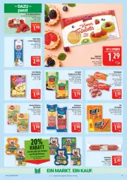 Gazetka promocyjna Marktkauf - Prospekt - Gazetka - ważna od 11.04 do 11.04.2026 - strona 19 - produkty: aufschnitt, babybel, beere, beeren, bifi, coppenrath, eis, erdbeere, erdbeeren, filet, filets, gin, jagdwurst, Käse, kerrygold, mini babybel, pute, reifen, reis, sahne, salami, stockmeyer, Ti, torte, wiener, wurst, ZTE