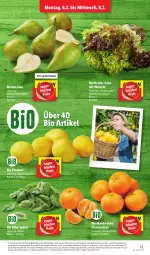 Gazetka promocyjna Lidl - Aktionsprospekt - Gazetka - ważna od 11.02 do 11.02.2023 - strona 17 - produkty: Abtei, angebot, bio, Birnen, clementinen, discount, eis, frucht, früchte, LG, magazin, mandarine, mandarinen, obst, reis, salat, spinat, Ti, und gemüse, zitrone, zitronen