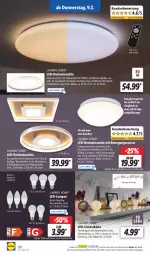 Gazetka promocyjna Lidl - Aktionsprospekt - Gazetka - ważna od 11.02 do 11.02.2023 - strona 32 - produkty: auer, batterie, batterien, Bewegungssensor, decke, deckenleuchte, eis, fernbedienung, Kette, Kugel, Lampe, Lampenschirm, led-deckenleuchte, led-licht, leds, Leuchte, leuchtmittel, LG, lichterkette, Nachtlicht, ndk, reis, Ria, Schal, Schale, Ti, timer, ZTE