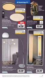 Gazetka promocyjna Lidl - Aktionsprospekt - Gazetka - ważna od 11.02 do 11.02.2023 - strona 33 - produkty: adapter, angebot, brunnen, decke, deckenleuchte, dell, eis, elle, fernbedienung, Lampe, Lampenschirm, led-deckenleuchte, led-stehleuchte, leds, Leuchte, leuchtmittel, LG, Mode, Nachtlicht, reis, stehleuchte, Ti, timer, wasser, ZTE