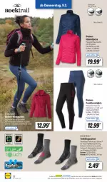 Gazetka promocyjna Lidl - Aktionsprospekt - Gazetka - ważna od 11.02 do 11.02.2023 - strona 34 - produkty: Bau, baumwolle, bett, eis, Fleecejacke, Jacke, ndk, Schal, Schale, socken, Ti, wolle
