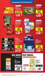 Gazetka promocyjna Lidl - Aktionsprospekt - Gazetka - ważna od 11.02 do 11.02.2023 - strona 43 - produkty: alleinfuttermittel, angebot, Bad, catsan, chips, eis, elle, erdnuss, funny-frisch, Katzenstreu, nuss, nussriegel, reis, riegel, salz, sheba, teller, Ti, ZTE