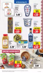 Gazetka promocyjna Lidl - Aktionsprospekt - Gazetka - ważna od 11.02 do 11.02.2023 - strona 47 - produkty: angebot, eis, feinkost, frucht, getränk, Kefir, pflaume, pflaumen, quark, Quarki, reis, Sprotten, Ti, vodka, ZTE