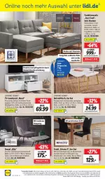 Gazetka promocyjna Lidl - Aktionsprospekt - Gazetka - ważna od 11.02 do 11.02.2023 - strona 52 - produkty: angebot, angebote, beistelltisch, edelstahl, eis, elle, funktionssofa, hocker, Holz, LG, Liege, lowboard, massivholz, mikrofaser, möbel, Mode, ndk, reis, rel, rückenlehne, Schal, Schale, sessel, Sofa, stuhl, telefon, Ti, tisch, TV-Lowboard, uhr