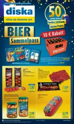 Gazetka promocyjna Diska - Gazetka - ważna od 06.04 do 06.04.2024 - strona 1 - produkty: angebot, angebote, axe, eis, Jubiläums, LG, reis, ring, schinken, schinkenwurst, tee, Ti, wurst, ZTE