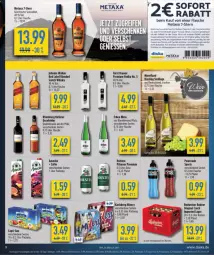 Gazetka promocyjna Diska - Gazetka - ważna od 06.04 do 06.04.2024 - strona 11 - produkty: amecke, budweiser, Cap, capri-sun, dornfelder, eis, elle, erde, flasche, gin, holsten, johnnie walker, Metaxa, moselland, pils, pilsener, premium vodka, qualitätswein, riesling, säfte, scotch, scotch whisky, Spezi, Sport, Ti, vodka, wein, whisky