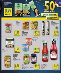 Gazetka promocyjna Diska - Gazetka - ważna od 06.04 do 06.04.2024 - strona 9 - produkty: Bau, Becher, champignon, champignons, deka, eis, erde, flasche, fleisch, fusilli, gin, ketchup, leine, maggi, Mutti, natives olivenöl, olive, oliven, olivenöl, olivenöl extra, pasta, pizza, reis, sauce, senf, suppe, Ti, tomate, tomaten, tomaten ketchup, tulip