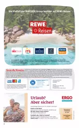 Gazetka promocyjna Rewe Reisen - Reiseprospekt - Gazetka - ważna od 27.09 do 27.09.2024 - strona 2 - produkty: auer, buch, drucker, eis, elle, Engel, ente, erde, gin, kerze, LG, mastercard, natur, papier, reis, rel, ring, Ti, ZTE