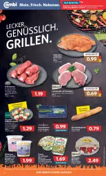 Gazetka promocyjna Combi - Prospekte - Gazetka - ważna od 04.06 do 04.06.2022 - strona 14 - produkty: angebot, angebote, antipasti, asti, baguette, Becher, butter, cocktail, eis, elle, fleisch, gewürz, grill, Grillkäse, hirtenkäse, kartoffel, kartoffelsalat, Käse, kräuter, kräuterbutter, kühlmann, lachs, natur, nudel, nudelsalat, Ofen, patros, salat, Schal, Schale, schwein, schweine, steak, steaks, steinofen, stube, teller, Ti, wein, weine, WICK, würfel, wurst, zucchini