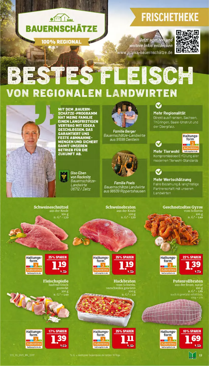 Aktueller Prospekt Marktkauf - Prospekt - von 23.02 bis 01.03.2025 - strona 13 - produkty: auer, Bau, Bauer, Berger, deka, eier, eis, geschnetzeltes, gewürz, gyros, Laufen, LG, Mode, natur, reis, ring, sac, schnitzel, schwein, schweine, schweineschnitzel, Ti, wein, weine, Zelt, ZTE