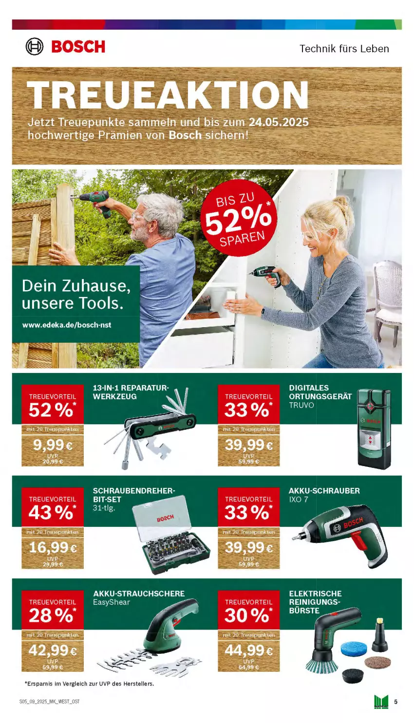 Aktueller Prospekt Marktkauf - Prospekt - von 23.02 bis 01.03.2025 - strona 5 - produkty: akku, bosch, deka, elle, Rauch, Reinigung, Schere, schrauben, Schraubendreher, Strauchschere, teller, werkzeug