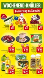 Gazetka promocyjna Marktkauf - Prospekt - Gazetka - ważna od 01.03 do 01.03.2025 - strona 42 - produkty: Blutorange, eis, flasche, fleisch, gulasch, gurke, henkel, keimöl, mazola, orange, orangen, reis, rind, salat, Salatgurke, schenkel, schwein, schwein und rind, schweine, schweinefleisch, tafeltrauben, teigwaren, Ti, trauben, wein, weine, ZTE