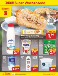 Gazetka promocyjna Netto Marken-Discount - Filial-Angebote - Gazetka - ważna od 27.05 do 27.05.2023 - strona 38 - produkty: alpro, apfel, bestpreis, decke, eis, ente, frucht, Hefe, joghur, joghurt, kuchen, kühlregal, milch, Müller, natur, ndk, pudding, regal, reis, rezept, rezepte, sahne, tante fanny, Ti, weihenstephan