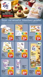 Gazetka promocyjna Rewe - Prospekte - Gazetka - ważna od 18.11 do 18.11.2023 - strona 13 - produkty: angebot, Becher, bio, brot, elle, gnocchi, joghur, joghurt, joghurt mild, keks, milch, müsli, nuss, rezept, rezepte, sandwich, schoko, schokomüsli, Ti, Törtchen, waffeln