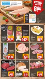 Gazetka promocyjna Rewe - Prospekte - Gazetka - ważna od 18.11 do 18.11.2023 - strona 8 - produkty: aufschnitt, brustfilet, Casa Modena, eis, ente, fenster, filet, hähnchen-brustfilet, henkel, jungbullen, Käse, kräuter, leberkäs, leberkäse, mais, Mantel, Meister, Mett, metten, Mode, natur, rewe feine welt, rind, rinder, rosmarin, salami, schenkel, schinken, schwein, schweine, schweine-filet, Speck, Spezi, steak, steakhüfte, Ti, wein, weine