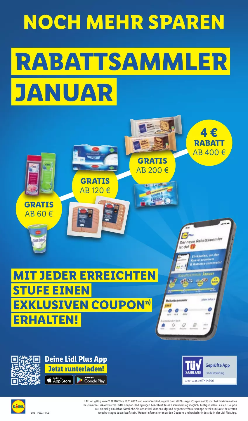 Aktueller Prospekt Lidl - Aktionsprospekt - von 02.01 bis 07.01.2023 - strona 10 - produkty: angebot, coupon, coupons, Ti, ZTE