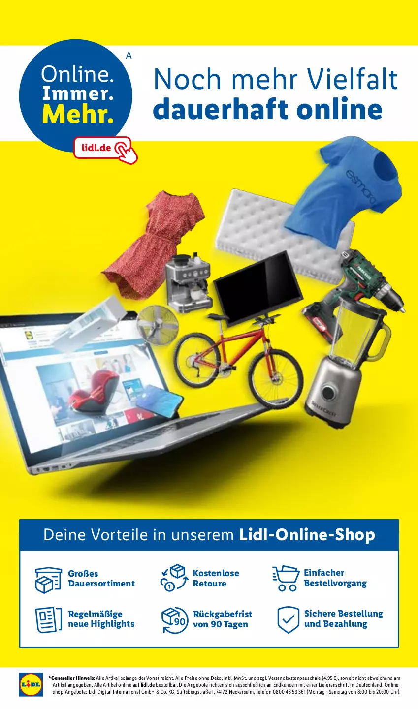 Aktueller Prospekt Lidl - Aktionsprospekt - von 02.01 bis 07.01.2023 - strona 23 - produkty: angebot, angebote, auer, eis, elle, ndk, reis, rel, Schal, Schale, telefon, Ti, uhr