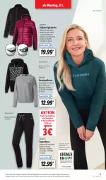 Gazetka promocyjna Lidl - Aktionsprospekt - Gazetka - ważna od 07.01 do 07.01.2023 - strona 13 - produkty: angebot, Bau, baumwolle, crivit, dell, eis, elle, funktionsshirt, hose, Jacke, Mode, Pullover, reis, Ria, shirt, Sweathose, Ti, wolle, ZTE