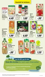 Gazetka promocyjna Lidl - Aktionsprospekt - Gazetka - ważna od 07.01 do 07.01.2023 - strona 49 - produkty: angebot, apfel, Apfelschorle, auer, beutel, bio, bio gemüse, Bio-Kaffee, brötchen, dünger, eis, frucht, gewürz, grafschafter, kaffee, kokos, kokosnuss, Kokosnussöl, lupilu, natur, nuss, pflanze, pflanzen, quetschbeutel, reis, resa, saft, schorle, Ti, tisch, tomate, tomaten, vita, wasser, ZTE