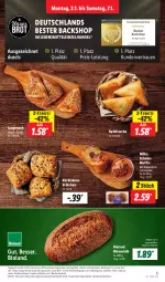 Gazetka promocyjna Lidl - Aktionsprospekt - Gazetka - ważna od 07.01 do 07.01.2023 - strona 5 - produkty: alpenmilch, apfel, Apfeltasche, bio, bioland, brot, brötchen, eis, Kürbis, Kürbiskernbrötchen, Laugeneck, lebensmittel, milch, milka, Muffin, reis, schoko, schokolade, Tasche, Ti