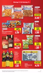 Gazetka promocyjna Lidl - Aktionsprospekt - Gazetka - ważna od 07.01 do 07.01.2023 - strona 7 - produkty: angebot, backfisch, bella crema, bohne, bohnen, Dr. Oetker, eis, elle, filet, fisch, fischstäbchen, Floralys, frucht, fruchtsaft, getränk, getränke, iglo, küche, Küchen, küchentücher, melitta, pfanne, Pfanner, pizza, reis, rel, ristorante, ristorante pizza, saft, teller, Ti, tücher, zott, zottarella, ZTE