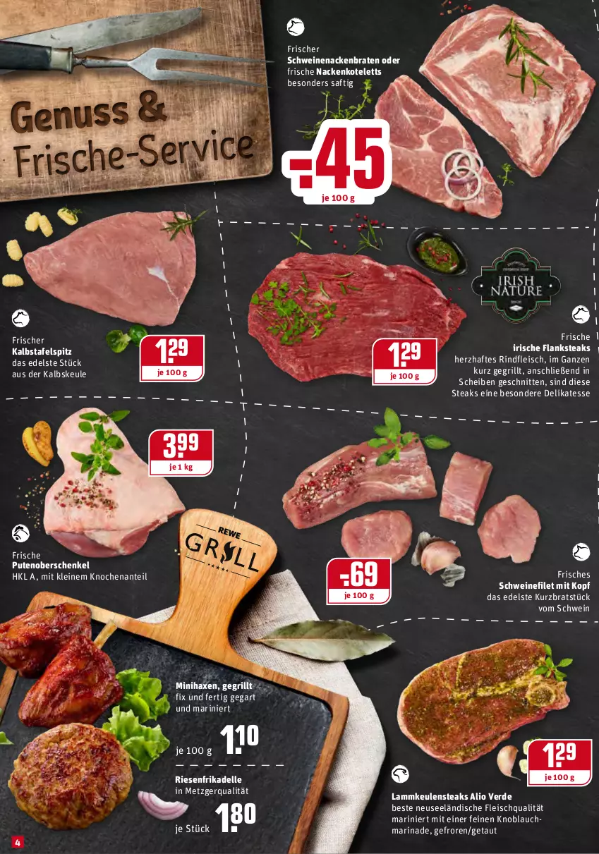 Aktueller Prospekt Rewe - Diese Woche im Angebot! - von 27.09 bis 02.10.2021 - strona 4