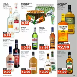 Gazetka promocyjna Real - Gazetka - ważna od 29.10 do 29.10.2022 - strona 21 - produkty: amaro, eis, flasche, irish whiskey, kilbeggan, kuemmerling, merl, Metaxa, ouzo, ouzo 12, pfeffer, pircher, rama, ramazzott, ramazzotti, reis, Ti, tullamore, tullamore dew, whiskey, zott