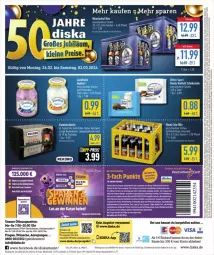 Gazetka promocyjna Diska - Gazetka - ważna od 02.03 do 02.03.2024 - strona 12 - produkty: angebot, angebote, Astra, auer, bier, briketts, cola, coupon, coupons, deka, eier, eis, ente, gutschein, Hefte, Kamin, landliebe, limo, limonade, mönchshof, nuss, reis, ring, ritter, ritter sport, sac, schoko, schokolade, Sport, Ti, uhr, ZTE