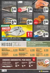 Gazetka promocyjna Edeka - Angebote der Woche - Gazetka - ważna od 02.09 do 02.09.2023 - strona 24 - produkty: aktionspreis, angebot, angebote, aqua, blume, blumen, braten, dell, eier, eis, elle, ente, filet, filets, fisch, fische, Fischer, fleisch, frikadellen, hering, Herings, heringsfilets, Kaiser, lachs, malz, nuss, omega, Omega-3, reis, ring, sahne, sauce, Schere, schnitten, sonnenblume, sonnenblumen, steak, telefon, Ti, tisch, uhr, Zander, zwiebel, zwiebeln