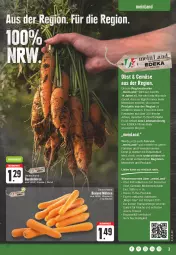Gazetka promocyjna Edeka - Angebote der Woche - Gazetka - ważna od 02.09 do 02.09.2023 - strona 3 - produkty: apfel, beutel, bio, bioland, Bundmöhren, deka, eier, ente, erde, möhren, molkereiprodukte, obst, säfte, Sport, Ti, uhr