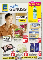 Gazetka promocyjna Edeka - Angebote der Woche - Gazetka - ważna od 07.10 do 07.10.2023 - strona 1 - produkty: angebot, angebote, Becher, blume, blumen, blumenkohl, bohne, bohnen, bolognese, butter, deka, eilles gourmet, eis, elle, espresso, espresso oder, flasche, joghur, joghurt, kaffee, knorr, knorr fix, meggle, mövenpick, mövenpick kaffee, natur, pet-flasche, pute, reis, rel, salz, schnitzel, spaghetti, spaghetti bolognese, Streichzart, super-knüller, Ti, volvic, ZTE