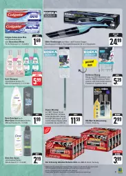 Gazetka promocyjna Edeka - Angebote der Woche - Gazetka - ważna od 07.10 do 07.10.2023 - strona 21 - produkty: akku, angebot, angebote, batterie, Bodenplatte, colgate, creme, deka, deo, dove, duschgel, eis, Feuerzeug, flasche, Guhl, latte, LG, reis, sensations, shampoo, super-knüller, Teleskop, teleskopstiel, Ti, zahncreme, ZTE