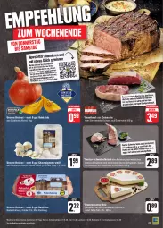 Gazetka promocyjna Edeka - Angebote der Woche - Gazetka - ważna od 07.10 do 07.10.2023 - strona 24 - produkty: beef, brie, champignon, champignons, eier, eis, fleisch, französischer weichkäse, Heu, Käse, Laufen, mac, milch, nuss, reis, rind, roastbeef, saft, Schal, Schale, schwein, schweine, schweinefleisch, sim, super-knüller, Ti, tisch, uhr, weichkäse, wein, weine, ZTE