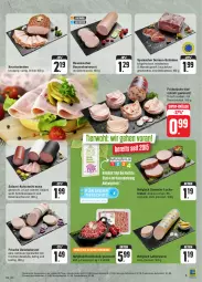 Gazetka promocyjna Edeka - Angebote der Woche - Gazetka - ważna od 07.10 do 07.10.2023 - strona 5 - produkty: auer, aufschnitt, Bau, Bauer, bier, bierschinken, braten, bratwurst, eis, fleisch, gelee, hackfleisch, hackfleisch gemischt, Hausmacher, kasseler, krustenbraten, lachs, Lachsbraten, leberwurst, LG, mac, Mantel, nuss, Rauch, reis, saft, salami, schinken, schnitten, serrano, Spezi, super-knüller, Ti, wurst, ZTE, zwiebel, zwiebeln