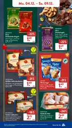 Gazetka promocyjna AldiSud - NÄCHSTE WOCHE - Gazetka - ważna od 09.12 do 09.12.2023 - strona 13 - produkty: apfel, brezel, Brezeln, eis, kuchen, Kugel, Lebkuchen, marzipan, Marzipanfüllung, milch, moser, Moser Roth, reis, riegel, schoko, schokolade, schokoladen, Stollen, Ti, vollmilch, Zartbitterschokolade, ZTE