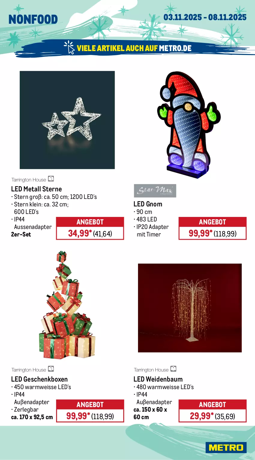 Aktueller Prospekt Metro - Wochen-Angebote - von 03.10 bis 08.11.2025 - strona 26 - produkty: adapter, angebot, Bau, eis, Geschenkbox, Metro, Ti, timer