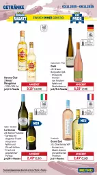 Gazetka promocyjna Metro - Wochen-Angebote - Gazetka - ważna od 08.11 do 08.11.2025 - strona 17 - produkty: ananas, angebot, auer, beere, beeren, burgunder, chardonnay, flasche, frizzante, frucht, früchte, früchten, getränk, getränke, grand sud, grauer burgunder, Havana Club, La Gioiosa, mango, Palette, perla, Stachelbeeren, Ti, tisch