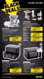 Gazetka promocyjna Metro - Wochen-Angebote - Gazetka - ważna od 08.11 do 08.11.2025 - strona 21 - produkty: brot, edelstahl, eis, elle, fleisch, fritteuse, garraum, grill, KitchenAid, küche, Küchen, küchenmaschine, lack, latte, mikrowelle, nudel, reis, schüssel, teller, Ti, timer
