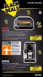 Gazetka promocyjna Metro - Wochen-Angebote - Gazetka - ważna od 08.11 do 08.11.2025 - strona 22 - produkty: ACC, auto, chia, eis, elle, espresso, kaffee, kaffeevollautomat, lack, latte, latte macchiato, mac, macchiato, milch, Ofen, pfanne, pfannen, pizza, Pizzaofen, Reinigung, reis, rezept, rezepte, Ria, steinofen, teller, Ti, timer, tisch, wasser, Yo