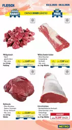 Gazetka promocyjna Metro - Wochen-Angebote - Gazetka - ważna od 08.11 do 08.11.2025 - strona 5 - produkty: angebot, eis, fleisch, gulasch, schnitten, schwein, Ti, wein, Wild, Wildschwein