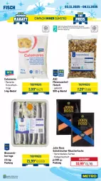 Gazetka promocyjna Metro - Wochen-Angebote - Gazetka - ważna od 08.11 do 08.11.2025 - strona 8 - produkty: angebot, aqua, beutel, bismarck, eis, fisch, fleisch, hering, lachs, Metro, Räucherlachs, reis, ring, schott, Ti, tiefpreis, Tintenfischringe, tisch