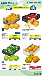 Gazetka promocyjna Metro - Wochen-Angebote - Gazetka - ważna od 08.11 do 08.11.2025 - strona 9 - produkty: angebot, clementinen, eis, Kaki, limette, limetten, Mett, metten, obst, reis, Ti, tiefpreis