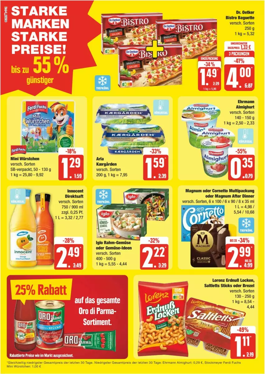 Aktueller Prospekt Edeka - Prospekte - von 16.09 bis 21.09.2024 - strona 2 - produkty: almighur, almighurt, ehrmann, ehrmann almighurt, eis, ferdi fuchs, reis, stockmeyer, Ti, würstchen, ZTE