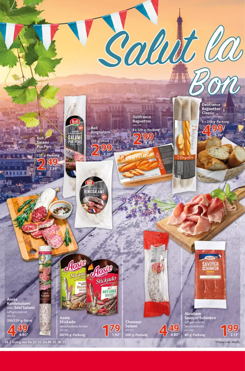 Aktueller Prospekt Selgros - Food - von 27.07 bis 02.08.2023 - strona 28 - produkty: baguette, baguettes, eis, reis