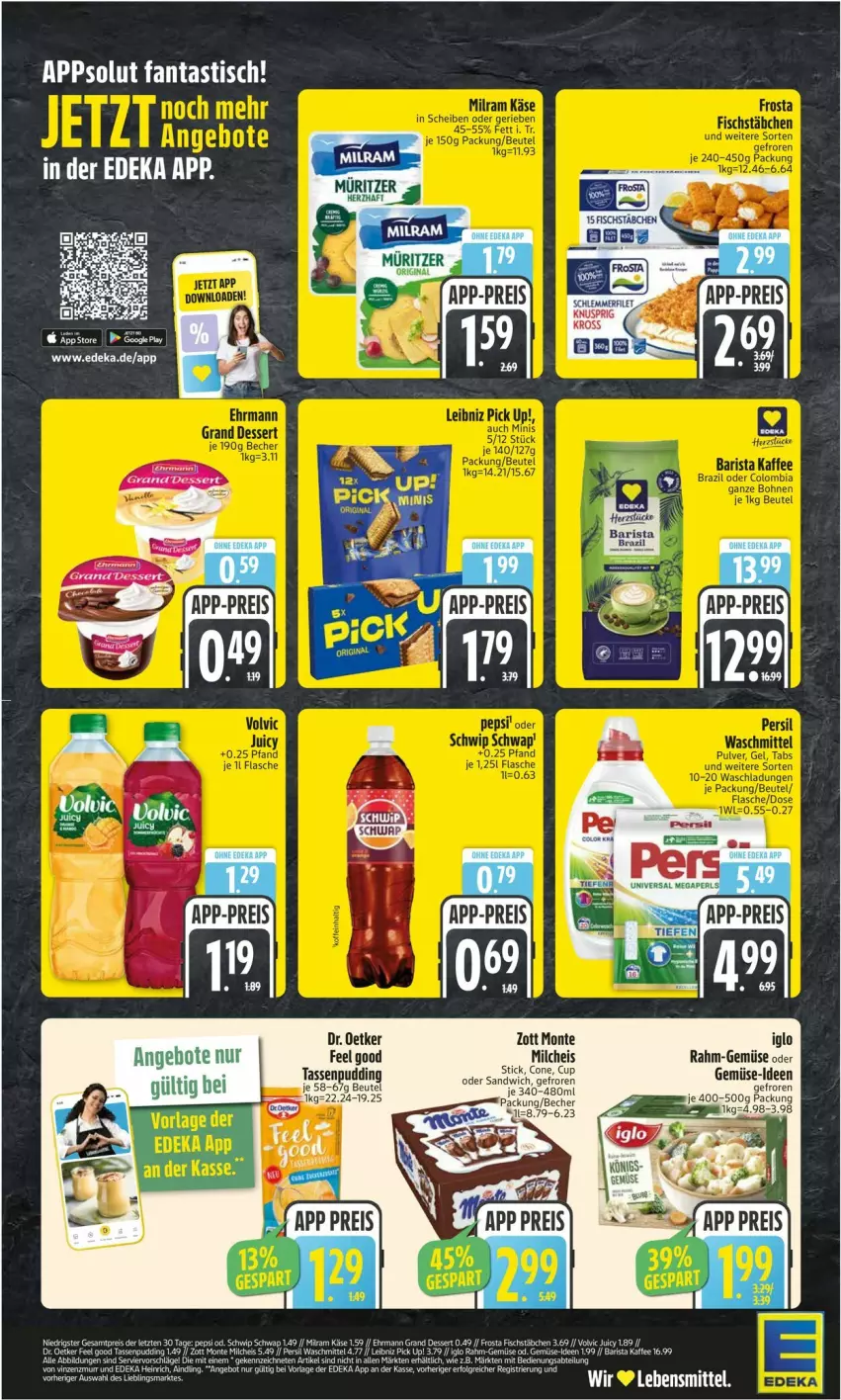 Aktueller Prospekt Edeka - Prospekte - von 15.09 bis 20.09.2025 - strona 2 - produkty: angebot, angebote, Becher, beutel, deka, Dr. Oetker, eis, gin, lebensmittel, milch, monte, rahm-gemüse, sandwich, Ti, zott, Zott Monte